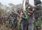 Ayrılıkçı grubun kalesi Lanny, Jaya bölgesindeki Özgür Papua Hareketi (OPM) silahlı savaşçıları, Cuma günü Endonezya güvenlik güçlerine ve Papua’lı olmayan sivillere karşı ‘topyekün savaş’ ilan etti. (Jakarta Globe - Fotoğraf / Banjir Ambarita)