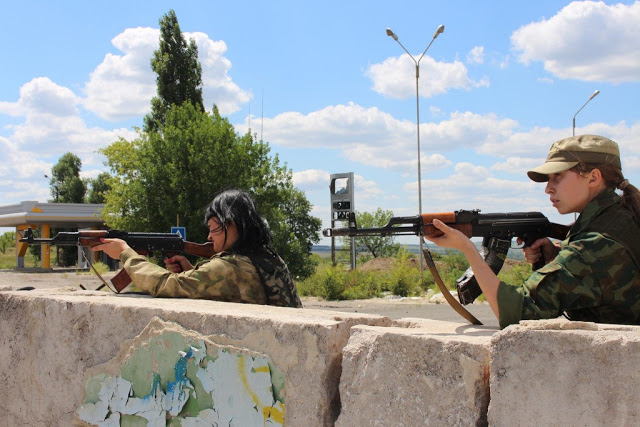 Lugansklı Kadın Militan: En İyi Nazi, Ölü Nazidir