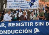 Buenos Aires’deki "Direniş Yürüyüşü" lideri Bonafini | Kaynak: Efe