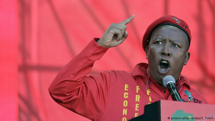 Güney Afrika: EFF Lideri Malema Siyahlara Toprak İşgali Çağrısında Bulundu
