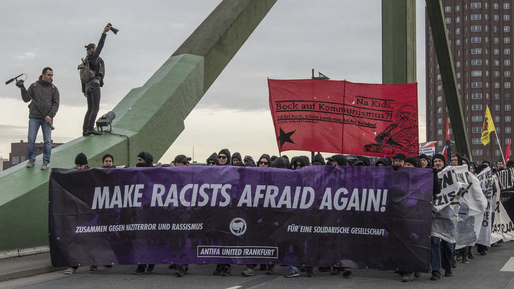 Fransa Ve Almanya’dan Antifa Eylemleri