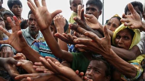 Sri Lanka’da Tamiller ve Müslümanlar Rohingya (Arakan) İçin Yürüdü