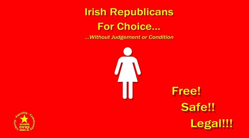 Kuzey İrlanda: Éirígí, Sinn Fenin'in Kürtaj Yasası Üzerindeki Konumu Hakkında Bir Eleştiri