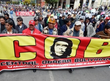 Bolivya: COB 24 Saatlik Genel Grev Düzenledi