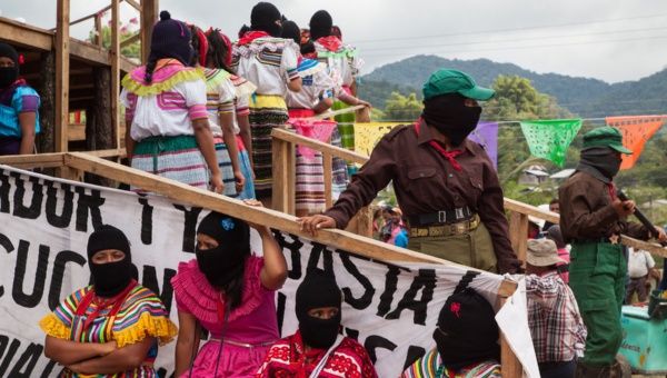 Meksika: Zapatista Kadınlarının ‘Mücadelede Kadınlar’ Zirvesine 5.000’den Fazla Kadın Katıldı