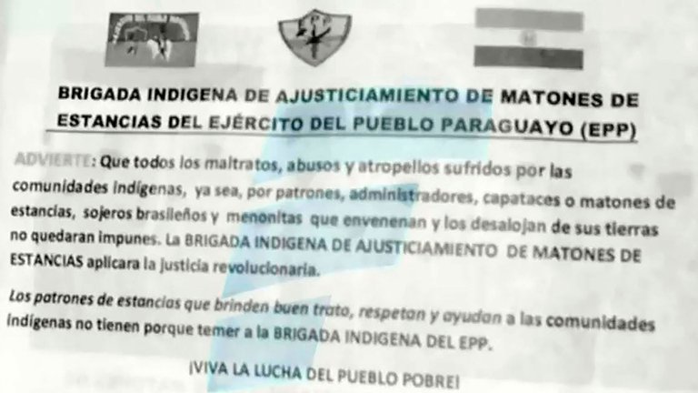 Paraguay: EPP Eski Başkan Yardımcısını Tutsak Aldı, Hapisteki Liderleri İle Takas Önerdi